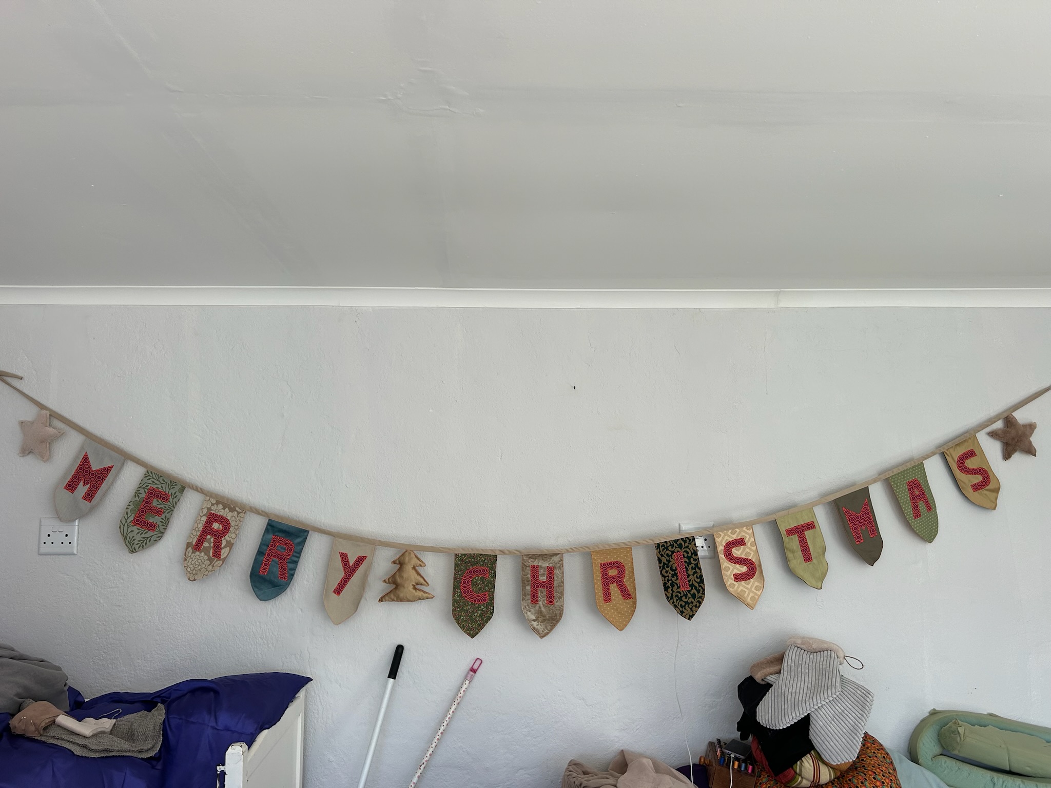 Merry Christmas bunting