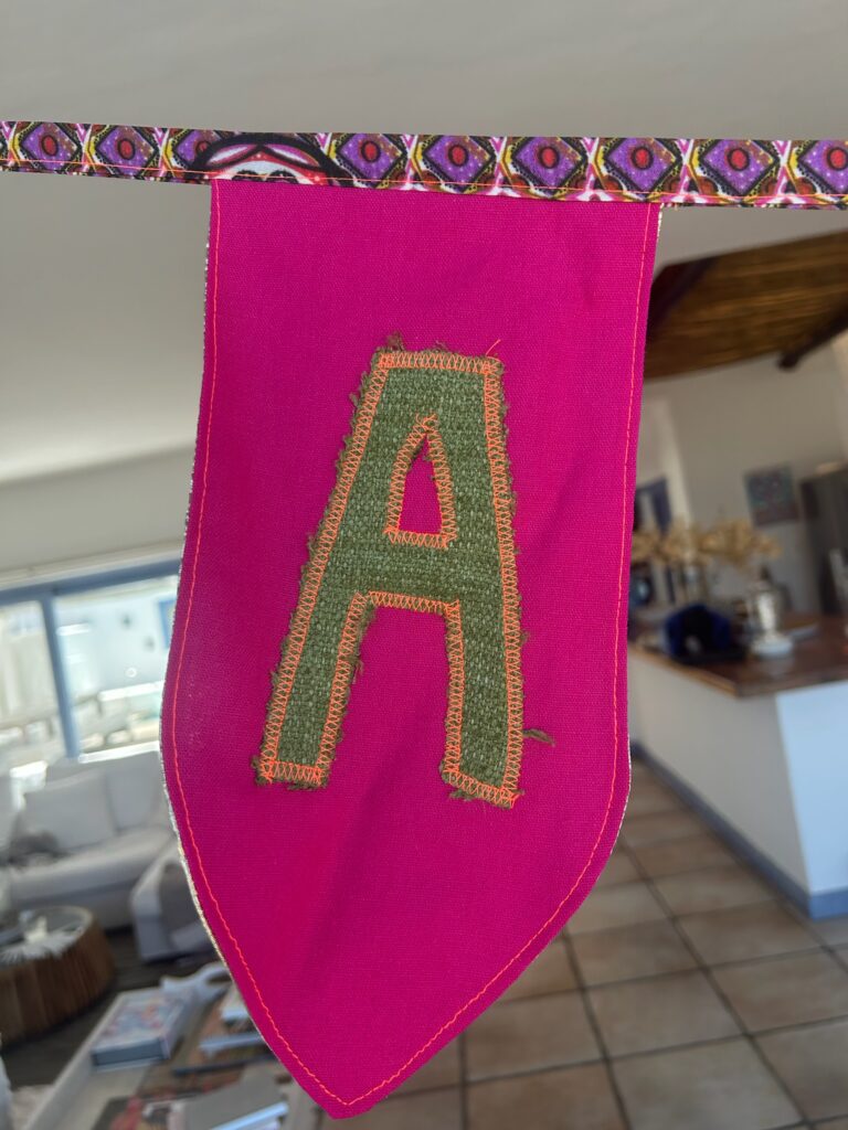 Wall Flag · Letter A